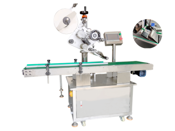 JN113 Automatic Flat Top Bottle Card Box Surface Labeling Machine Bag Labeler