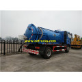 FAW 8000 Litres Excrement Camions Citernes