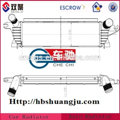 Racing car intercoolers