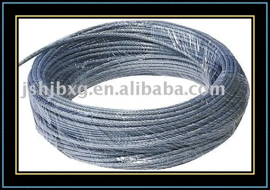 stainless steel cable 1x19