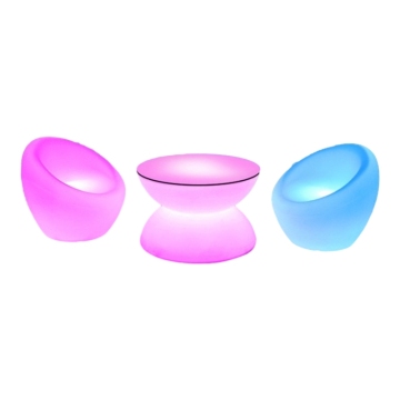 Custom Rotomolding Molds for Garden Plant Containers and Luminous Chairs