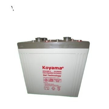 1500Ah Tubular Deep Cycle Lead Acid Battery 2V Silicone Gel Battery