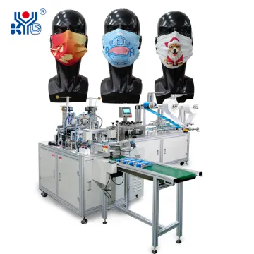 Automatic Flat Simple Color Tracking Mask Machine