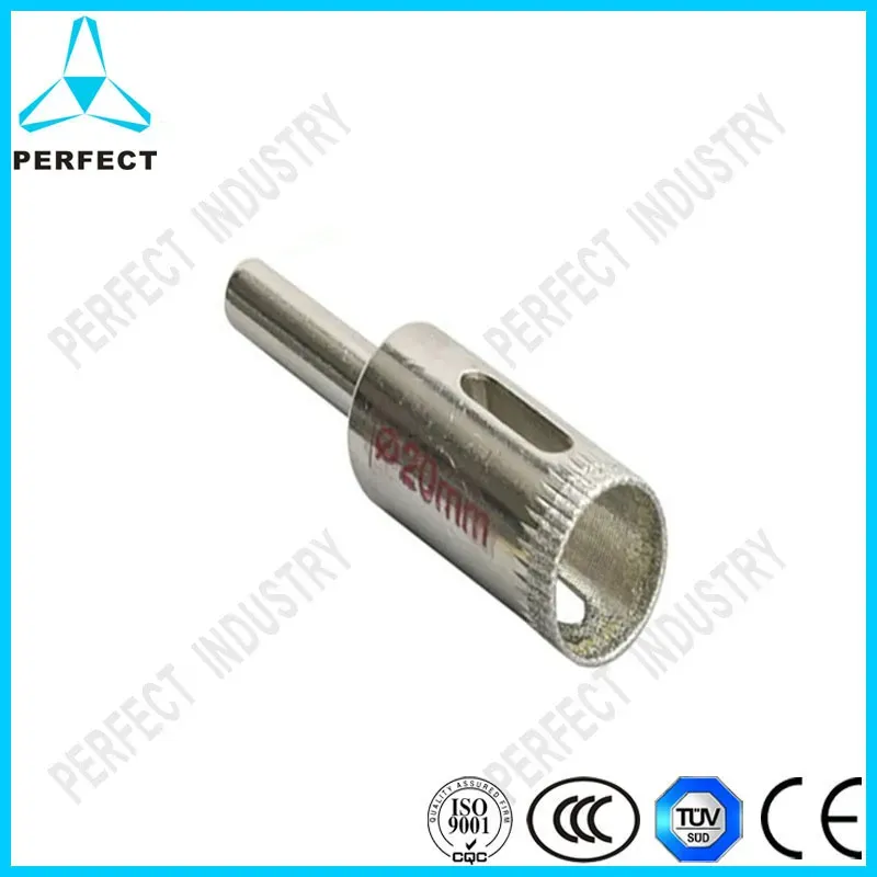 Electroplate Diamond Hole Saw for Drilling Glass