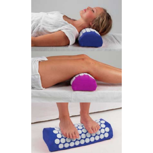 almohada de masaje de acupresión a media ronda