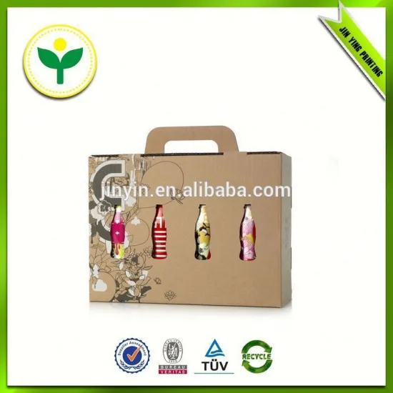 2014 Top Fashion wine handle packaging box