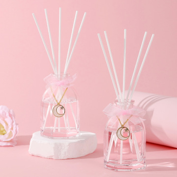 Conjunto de difusor de láminas de aceite esencial de 130 ml: decoración del hogar y ambientador de aire interior