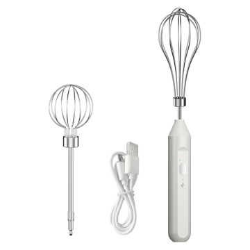 Rechargeable Wireless Portable Cordless Handheld Electric Whisk and Beater for Kitchen Appliances: Effortlessly Mix Your Ingredients