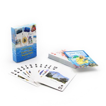 Custom Logo Printing on Durable Spanish and German Style 54 Card Decks