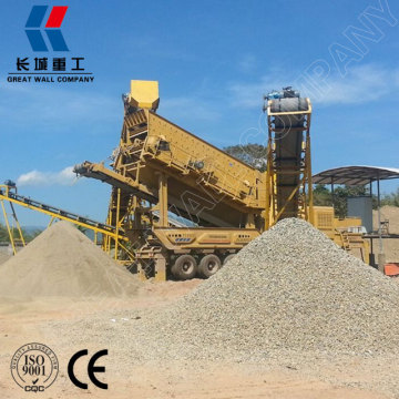 150-200 TPH Jaw & Cone Mobile Crushing Plant Stone Crusher Production Line