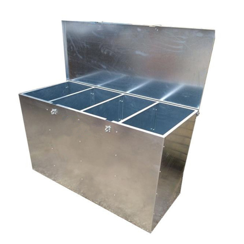 Adjustable Metal Animal Feed Bin