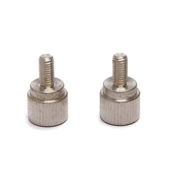 m4 m5 flat head knurled thumb machine screw