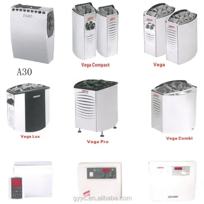 HARVIA Vega Lux Digital Control 6.0KW Electric Sauna Heater