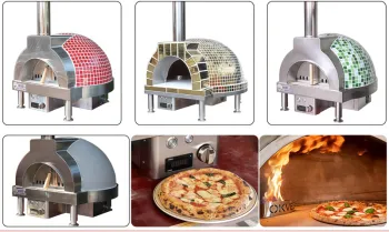 Commercial Countertop Gas Pizza Oven