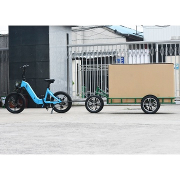 Electric Bike Trailer: A Multi-Purpose, Durable Solution for Carrying up to 350kg Load with Four Wheels and 16-inch Wheels for Pet Dogs and Outdoor Travel