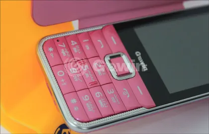 Blue Pixel Mobile Phone , Four Frequency Slim Bar Mobile