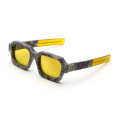 China Square Acetate Men's Sunglasses Factory