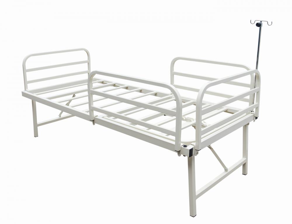 Comfortable Simple Manual Hospital Bed For Patient Wellbeing