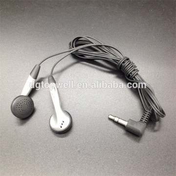 Customized logo dispoable earphone for radio