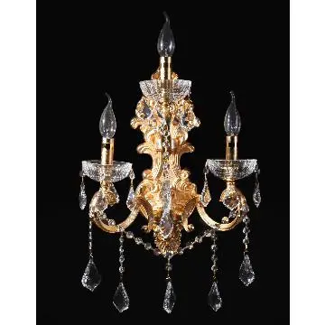 Aisle lights entrance wall lamp corridor wall lamp three head crystal