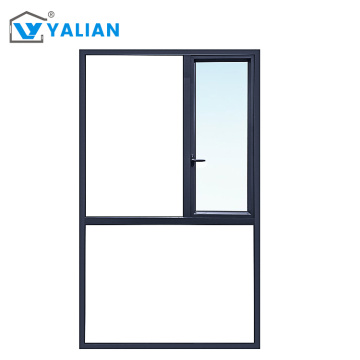 Aluminum Framed Casement Window Mosquito Net Modern Window