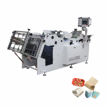 Hamburger Box Making Machine: CE Certified Disposable Paper Food Containers