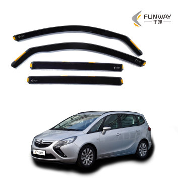 PMMA Window Rain Sun Visor Deflector for Vauxhall Zafira Tourer C MK3 2012-2019