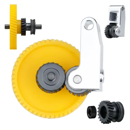 Hardened Steel Extruder Gear for Bambu Lab x1x1c / p1p 3D Printer