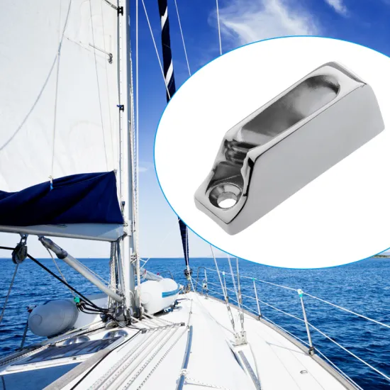 Boat Cam Cleat Rope Cleat Jam Cleat Line Cleat Fit 3-6mm Rope 316 Stainless Steel Marine Hardware Kayak Boat Accessories Marine