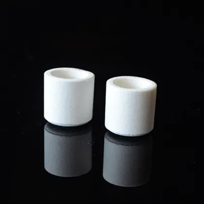 High Temperature Carbon Sulfur Analyzer SiO2 Silica Leco Ceramic Crucible