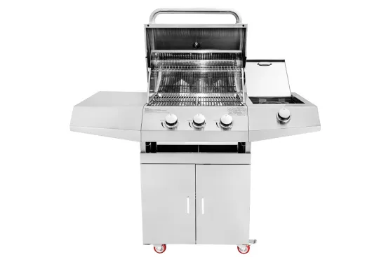 Stainless Steel Gas Standing Grill BBQ