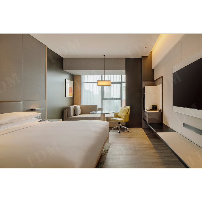 Móveis de hotel de design moderno para quarto de luxo