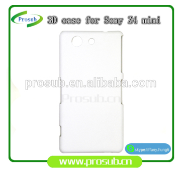 3d sublimation diy blank cell phone case cover skin for SFP- S Z4 compact