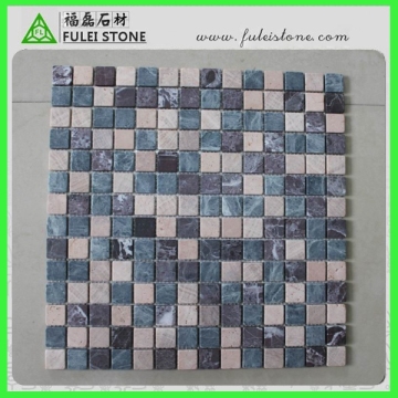 Good Blue Mosaic Tile (FLS-903)
