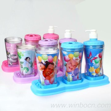 Household cartoon multipurpose bathroom sets DIY