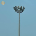 20 Meters Swing Down High Mast Lighting Poles