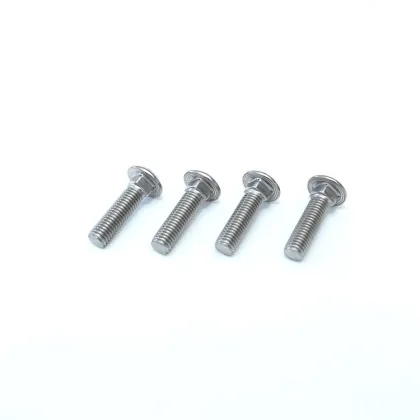 Metric steel round head bolts
