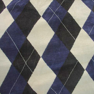 3-color jacquard velvet fabric for fashionable dress