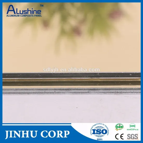 gold Mirror Aluminum composite panel ACP panel Manufacture
