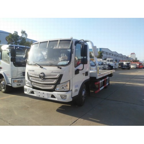 Flatbed type Road wrecker truck price