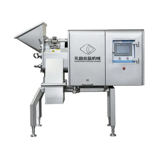 Electric Meat Cube Cutter: Centrifugal Cutting Machine for Chicken and Frozen Meat