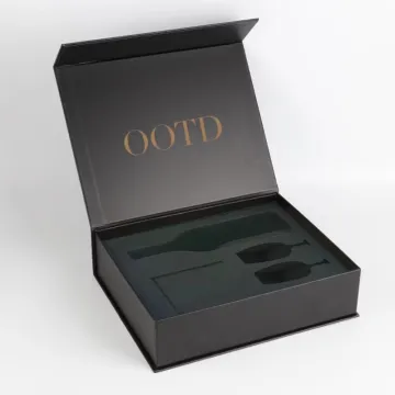 Gift Packaging Cardboard Boxes for Wine Bottle Glasses