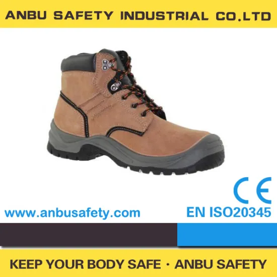 heavy industrial steel toe cap and plate EN20345 safety shoes