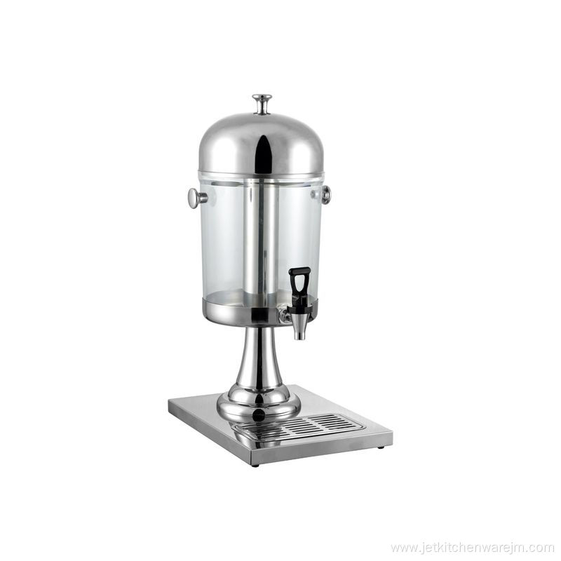 Restaurant Commercial Stainless Steel Round Juicer Dispenser