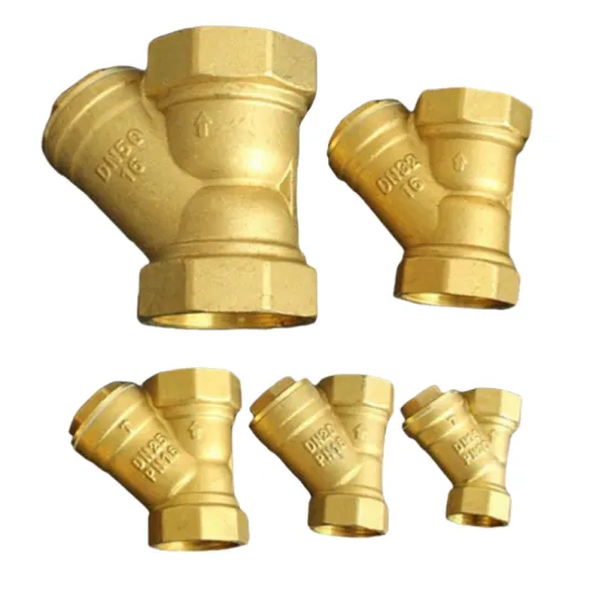 Brass Threaded Y Strainer Valve Y Water Filter