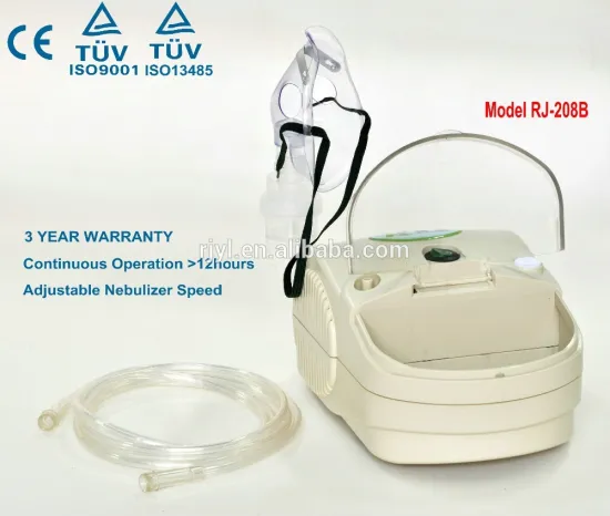 continuous operation piston pump nebulizer