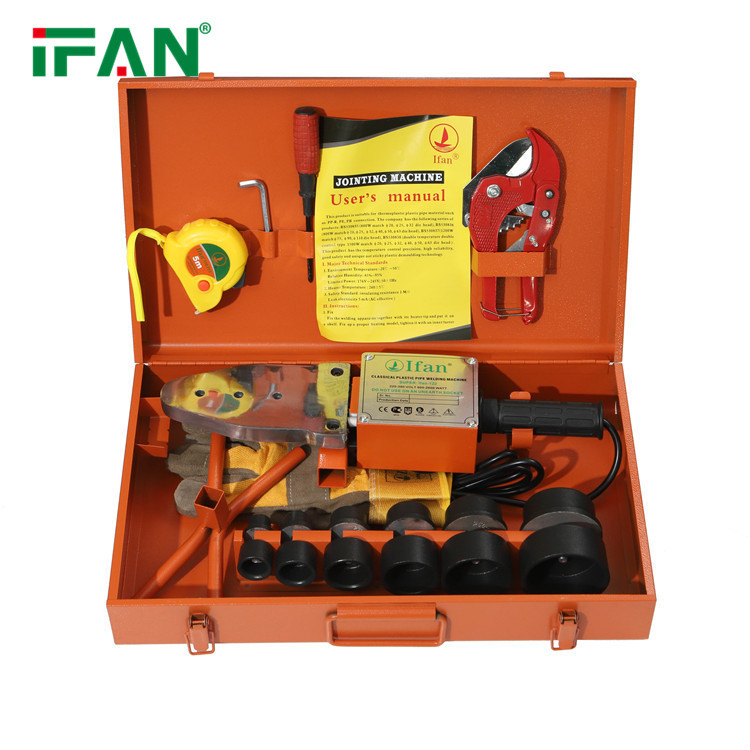 Professional Ifan Plastic Pipe Welder Machine for Thermofusion and Butt Fusion PPR Pipe Welding