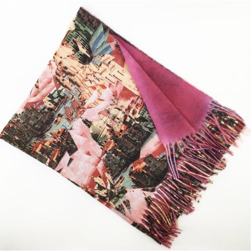 winter warm knitted cashmere wool scarf brands