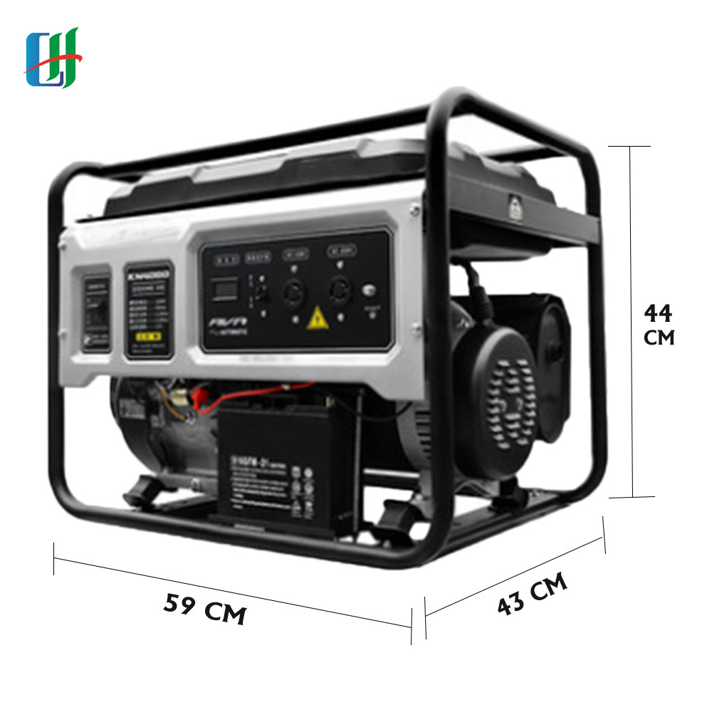 Generadores portátiles de gasolina 3KW generadores pequeños para granja