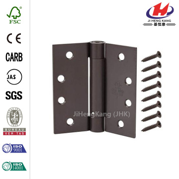 Satin Chrome Adjustable Spring Door Hinge